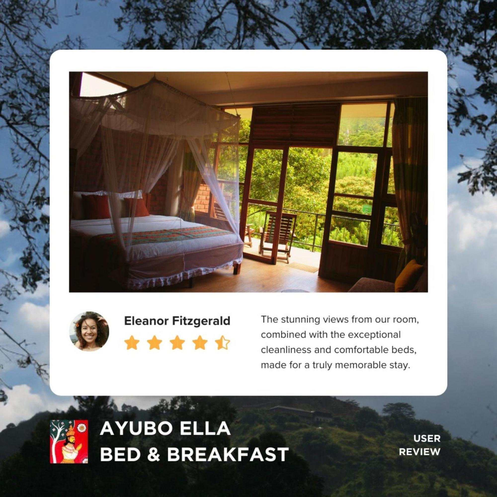 Ayubo Ella - Bed & Breakfast Bagian luar foto